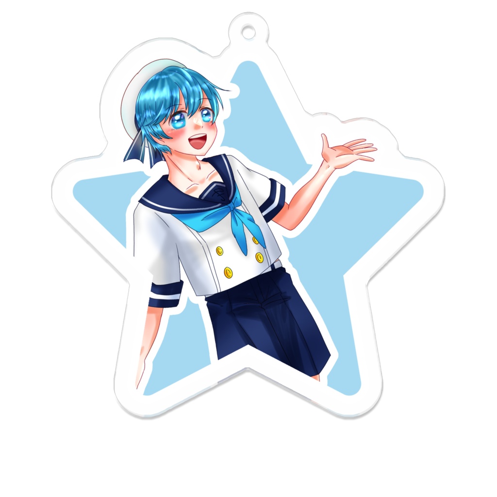 アキバBD掲載記念アクキー70mm/パーティ(ソロver.)