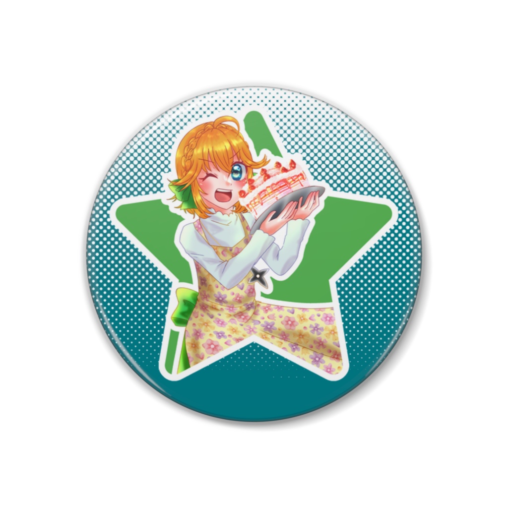 アキバBD掲載記念缶バッジ/BDパーティ(ソロver.)