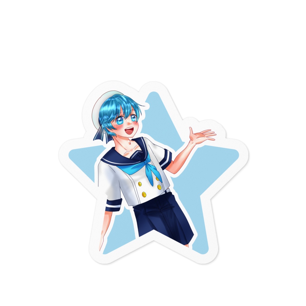 アキバBD掲載記念ステッカー/BDパーティ(ソロver.)