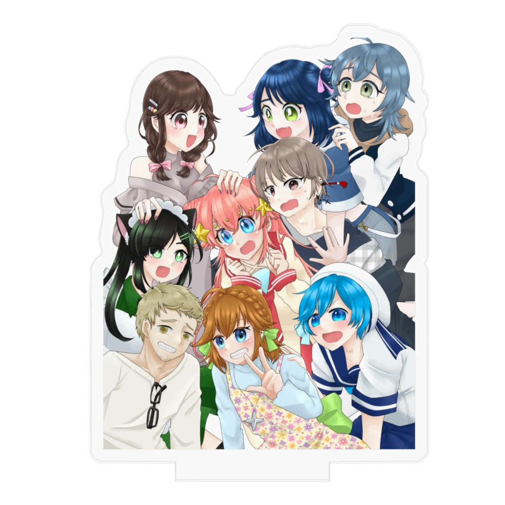 アキバBD掲載記念アクスタ/飲み会(集合ver.)