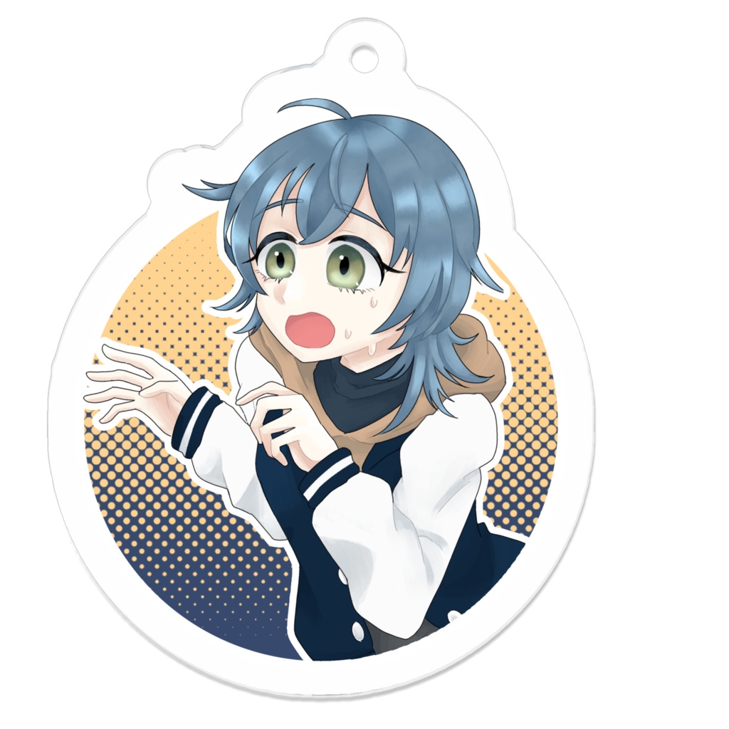 アキバBD掲載記念アクキー50mm/飲み会(ソロver.)