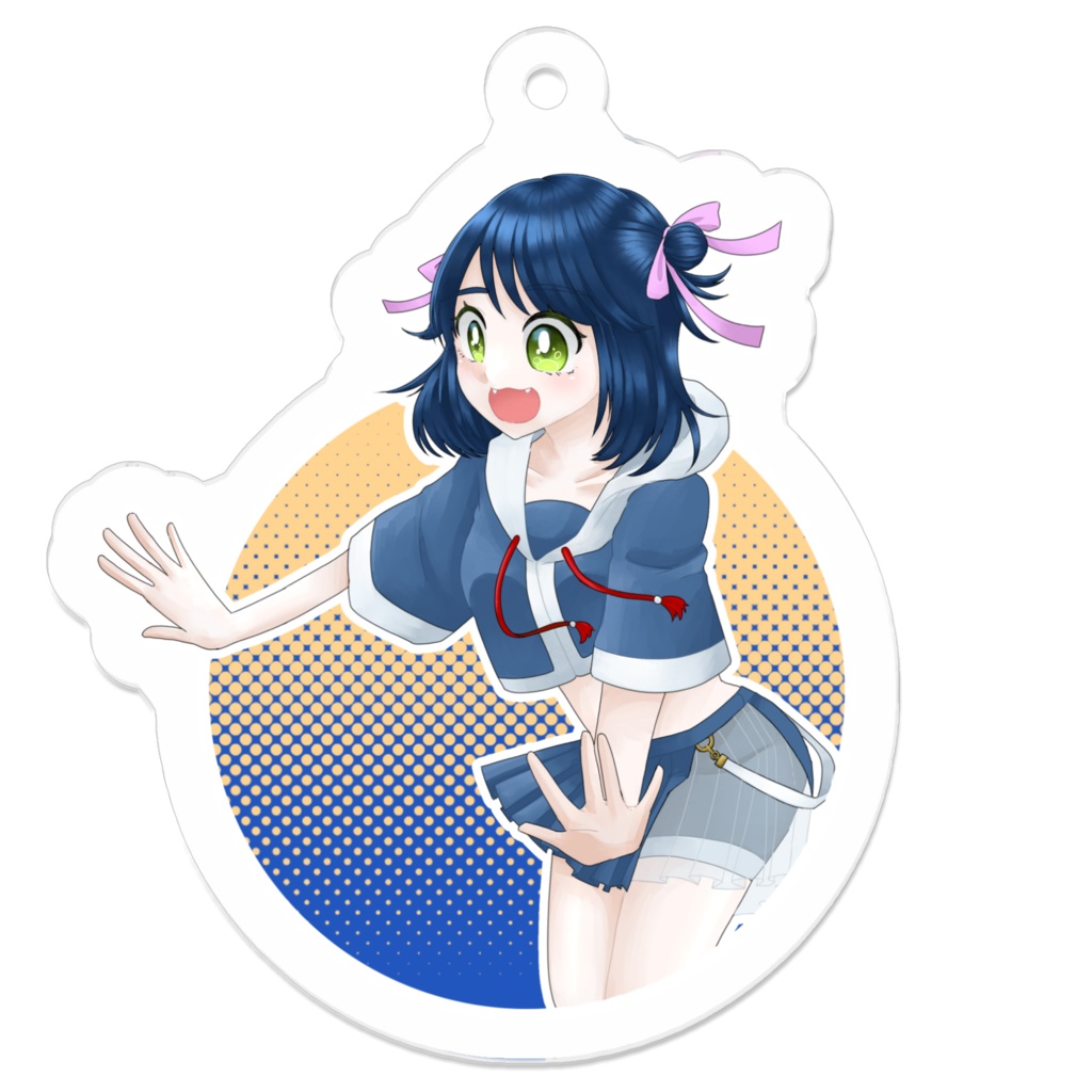 アキバBD掲載記念アクキー50mm/飲み会(ソロver.)