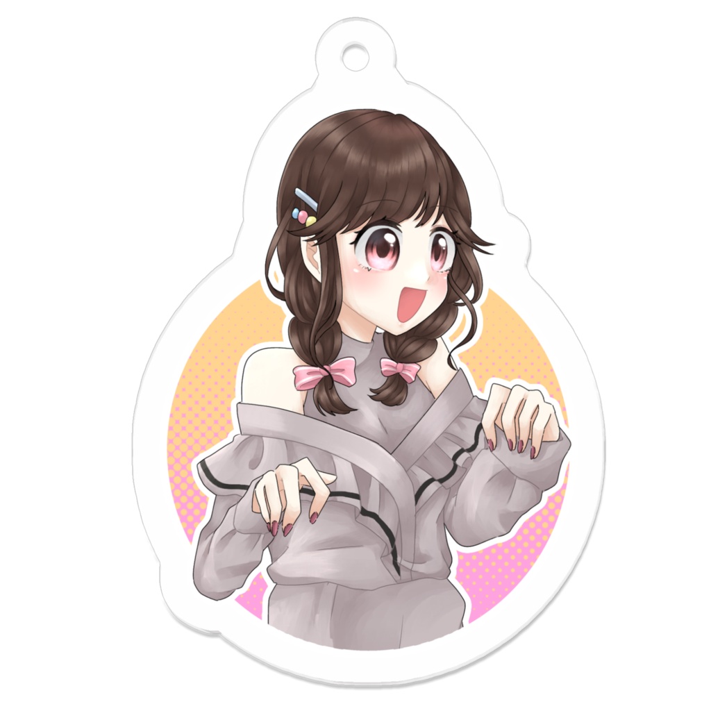 アキバBD掲載記念アクキー50mm/飲み会(ソロver.)