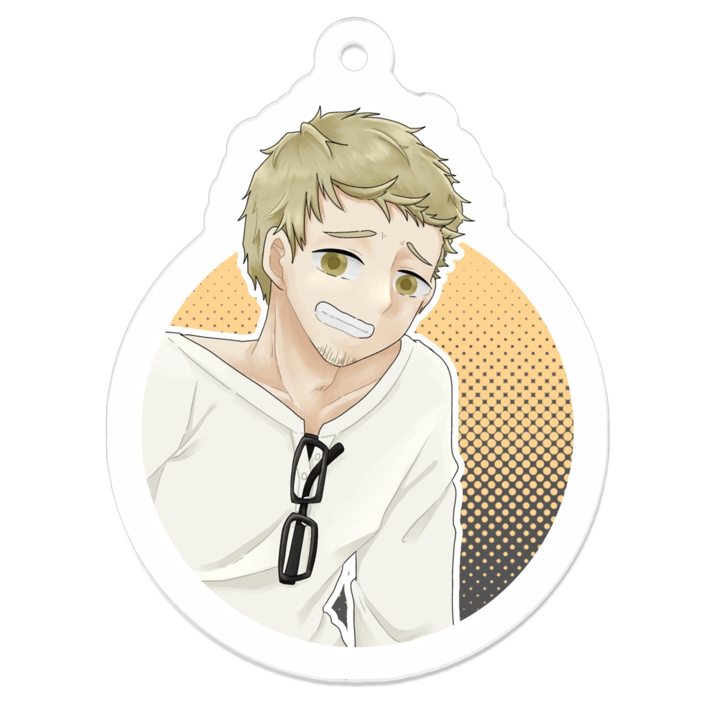 アキバBD掲載記念アクキー50mm/飲み会(ソロver.)