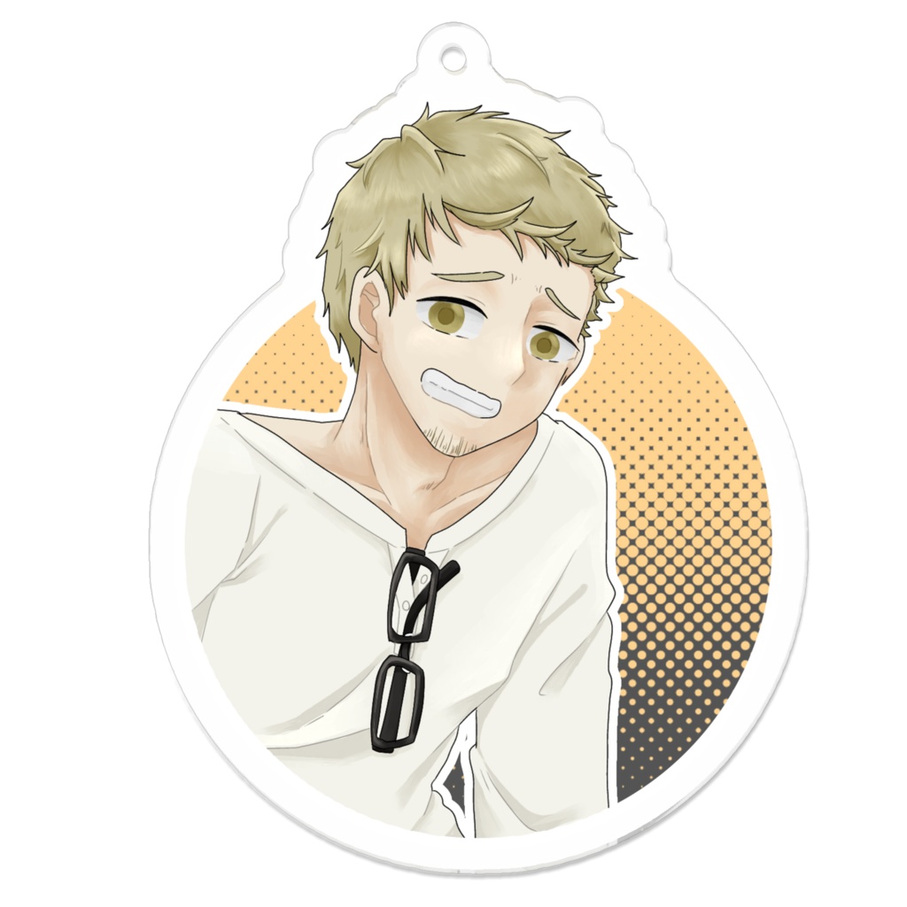 アキバBD掲載記念アクキー70mm/飲み会(ソロver.)