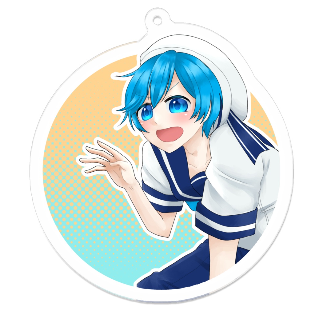 アキバBD掲載記念アクキー70mm/飲み会(ソロver.)