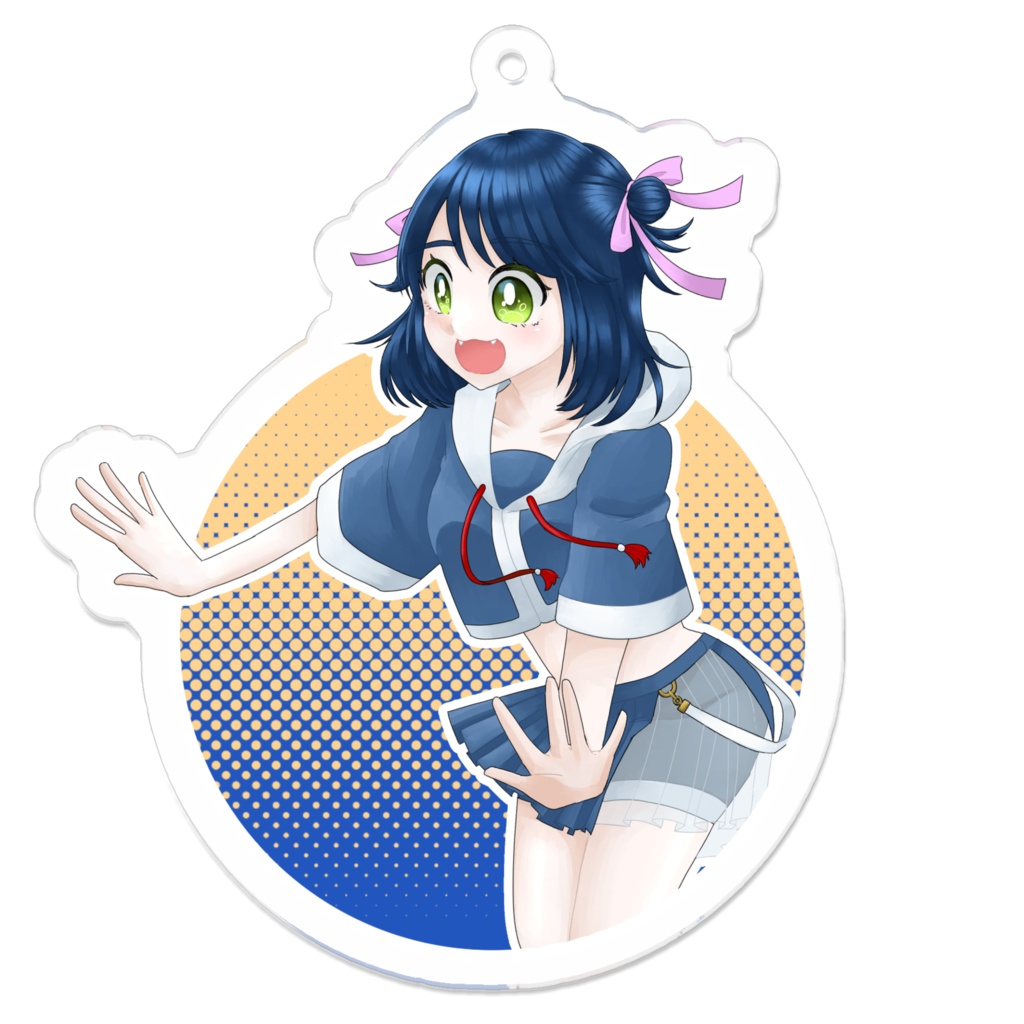 アキバBD掲載記念アクキー70mm/飲み会(ソロver.)