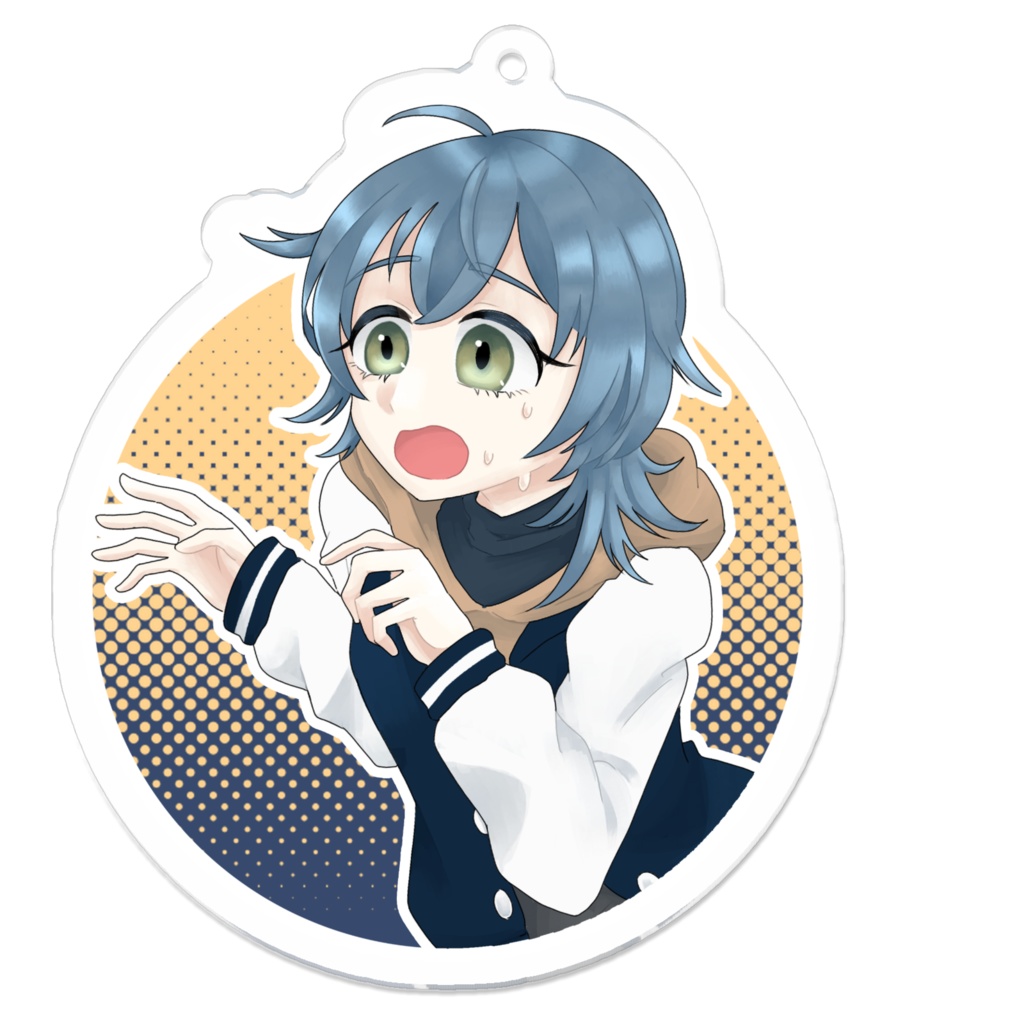 アキバBD掲載記念アクキー70mm/飲み会(ソロver.)