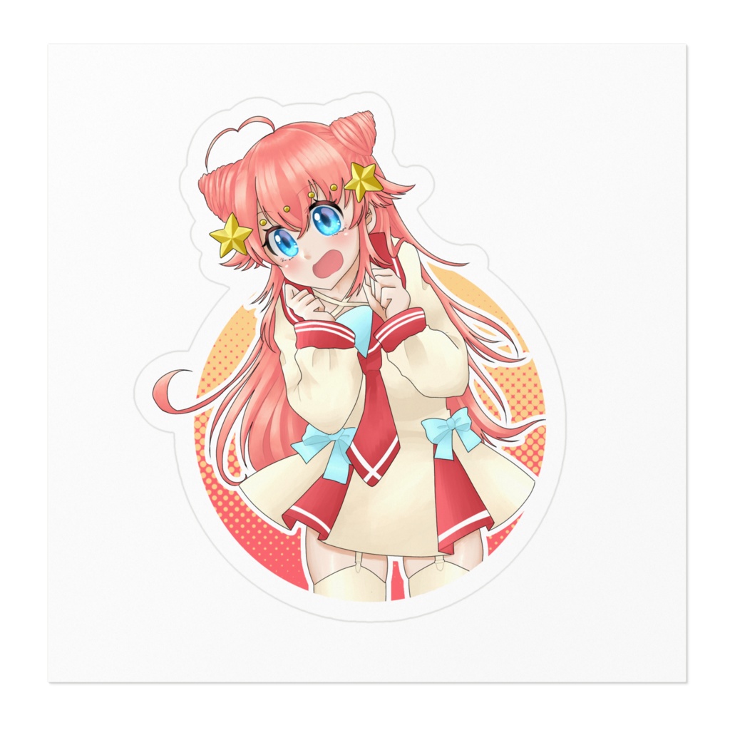 アキバBD掲載記念ステッカー/飲み会(ソロver.)