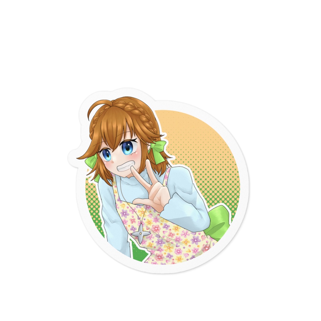 アキバBD掲載記念ステッカー/飲み会(ソロver.)