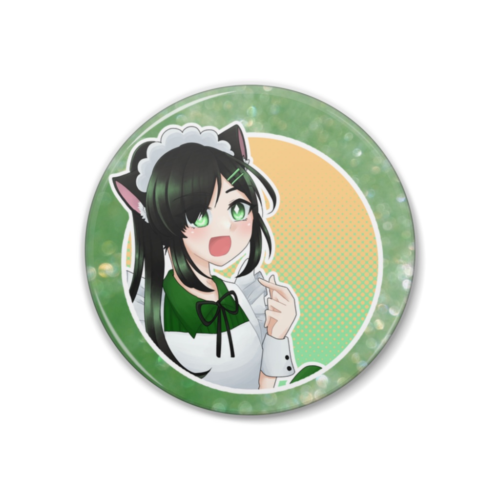 アキバBD掲載記念缶バッジ/飲み会(ソロver.)