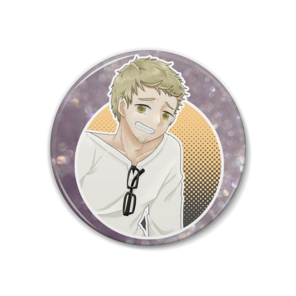 アキバBD掲載記念缶バッジ/飲み会(ソロver.)