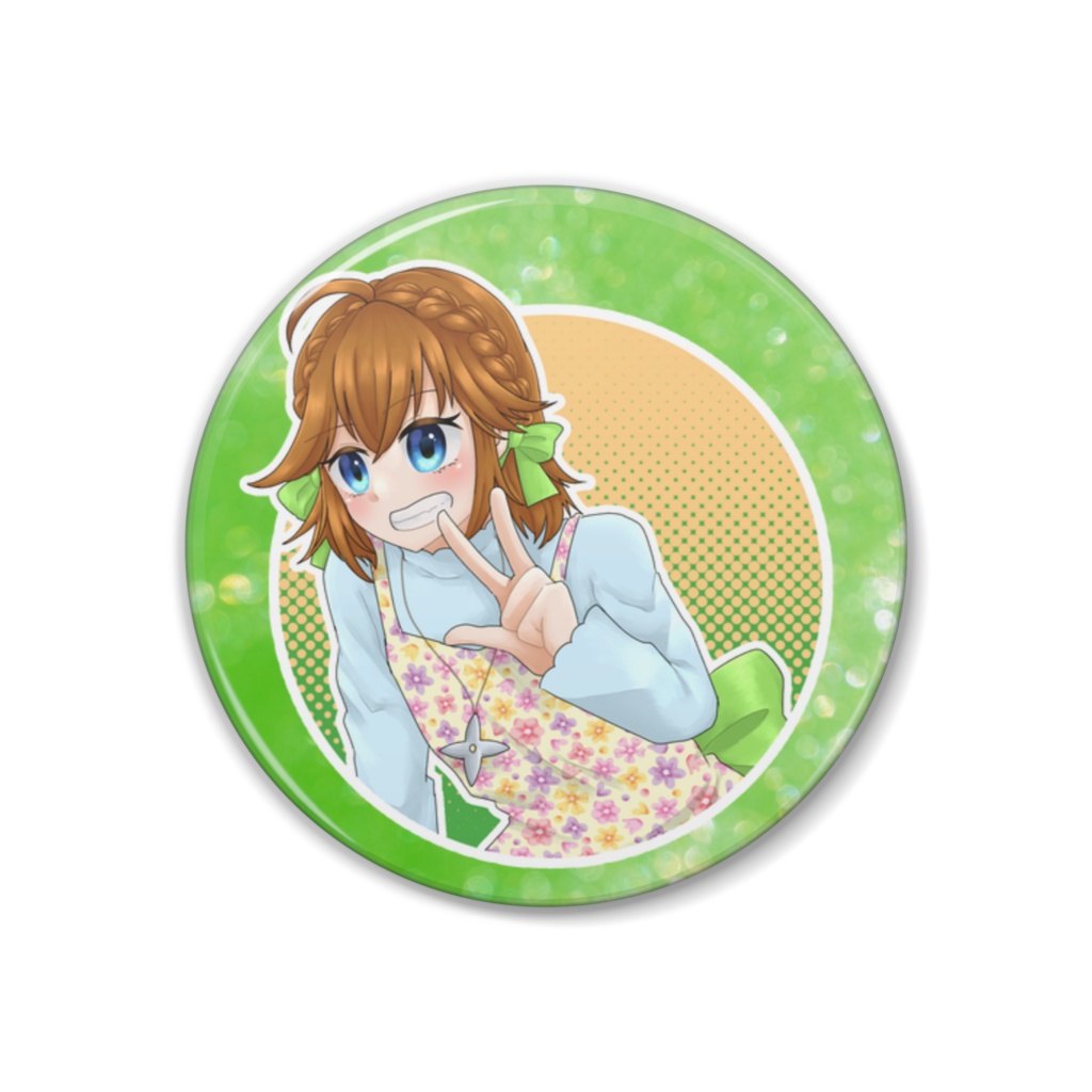 アキバBD掲載記念缶バッジ/飲み会(ソロver.)