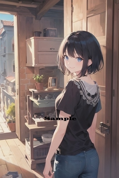 AI美女（イラスト）