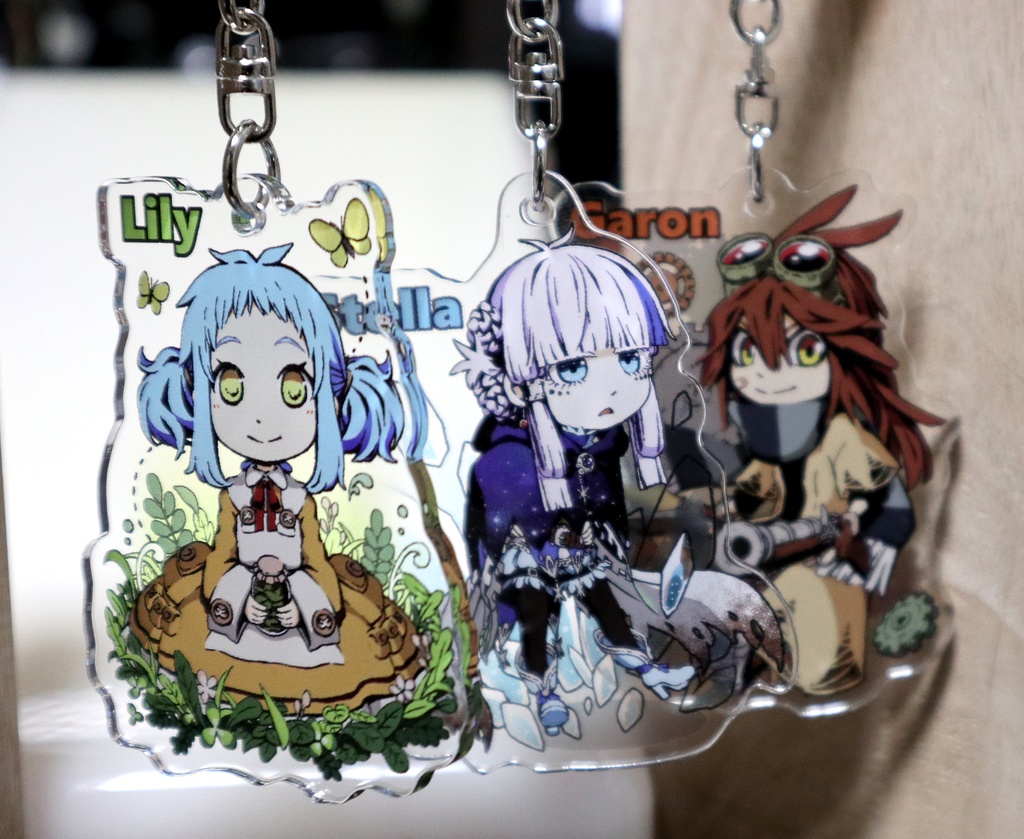 アクリルキーホルダーセット(薬草魔女リリィ)
