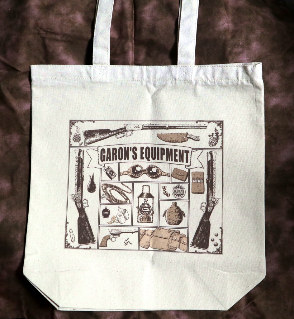 何でも屋の装備品トートバッグ