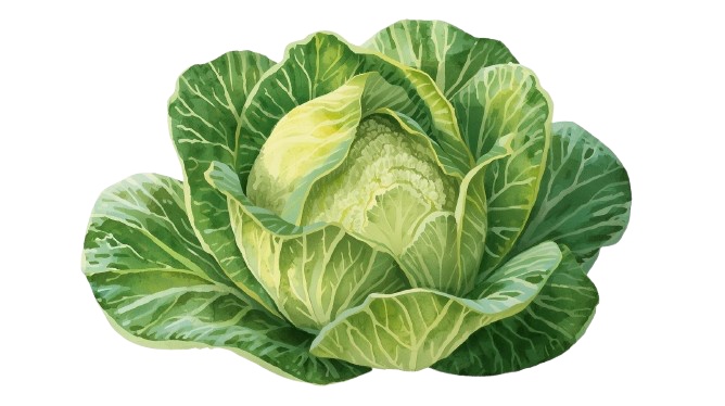 水彩アンティーク野菜クリップアート10点セット