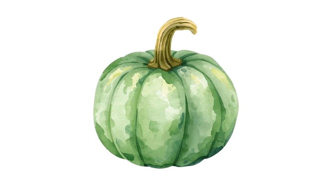 水彩アンティーク野菜クリップアート10点セット