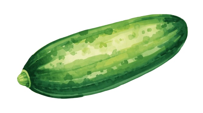 水彩アンティーク野菜クリップアート10点セット