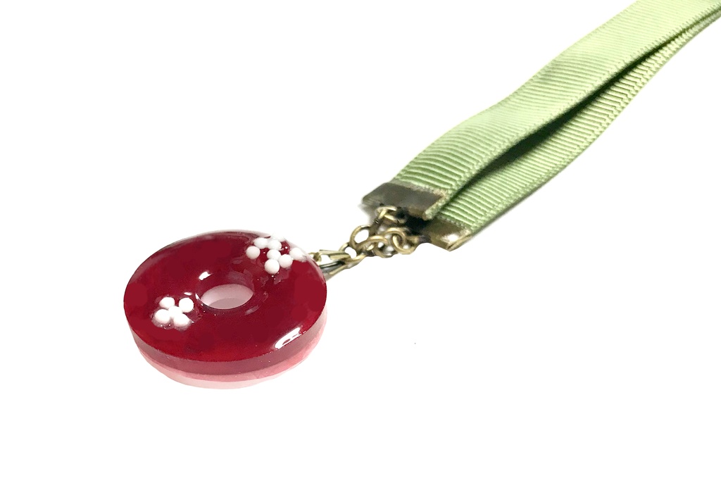 【展示】「ノートンの落しもの」Ribbon Choker