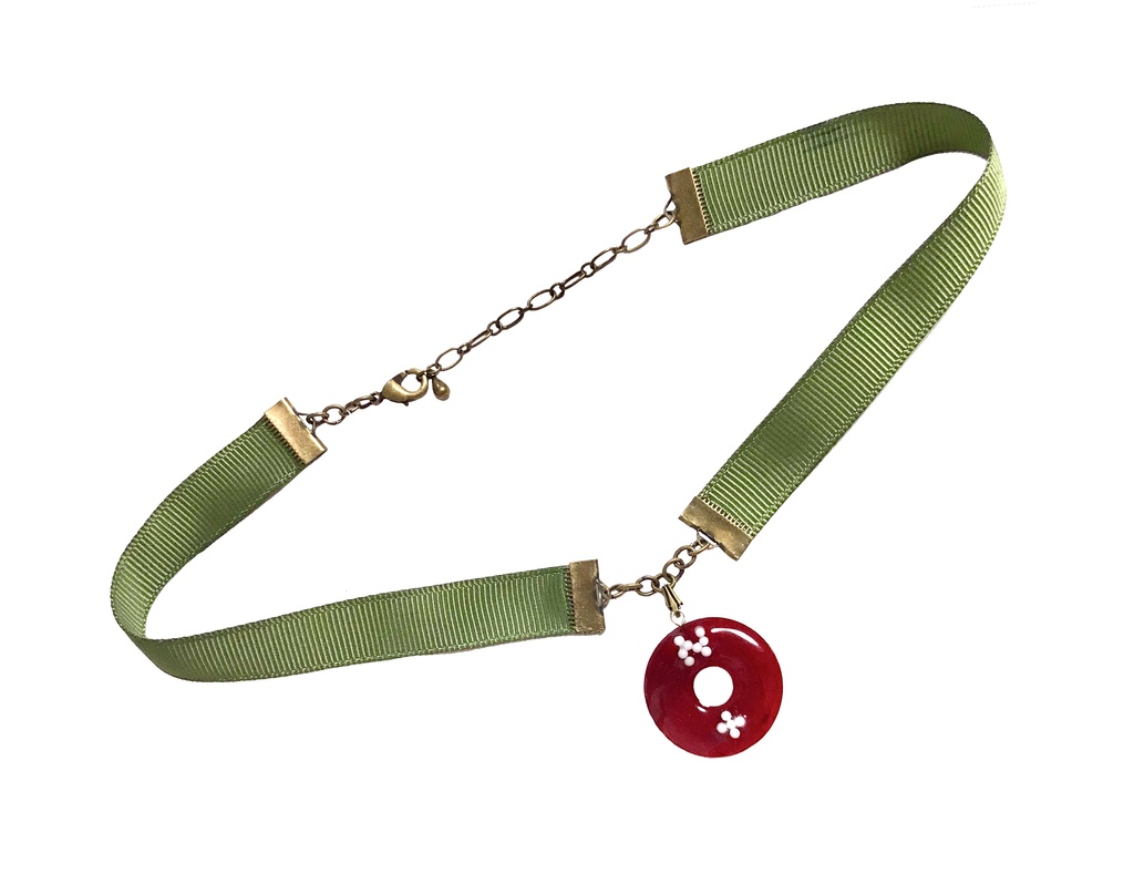 【展示】「ノートンの落しもの」Ribbon Choker
