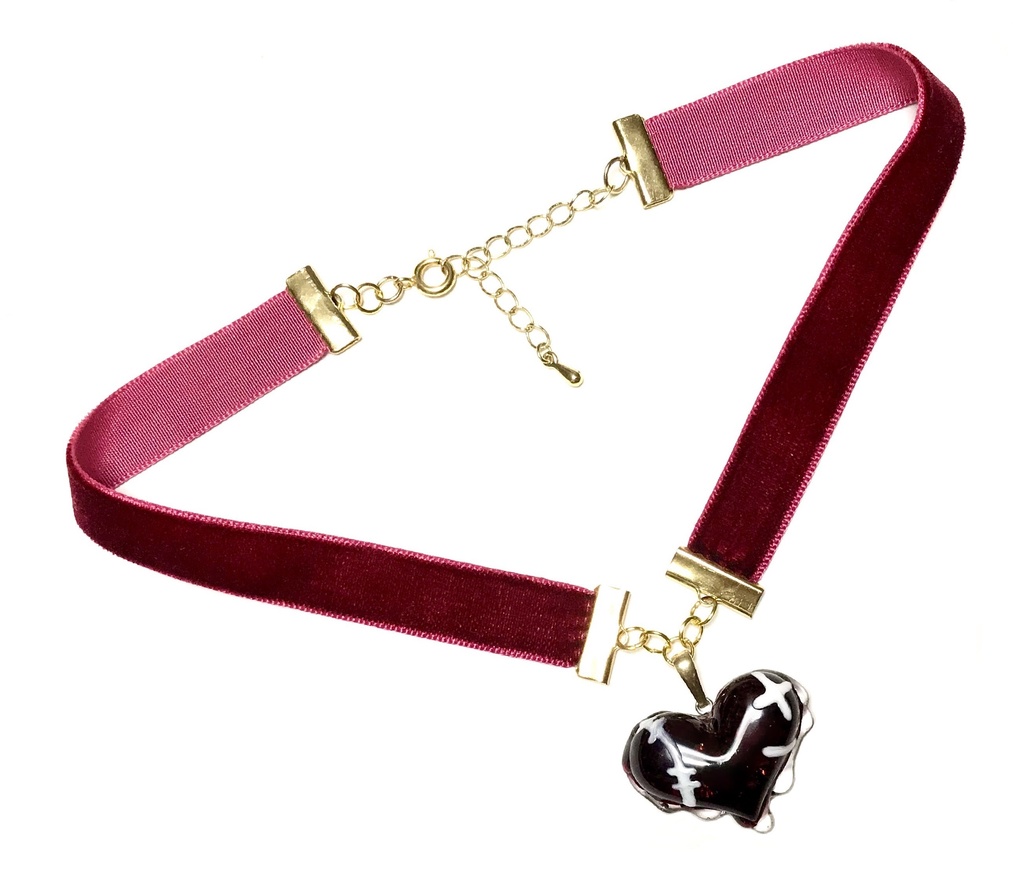 ใๅฑ็คบใSurvivor's Heart Ribbon Choker