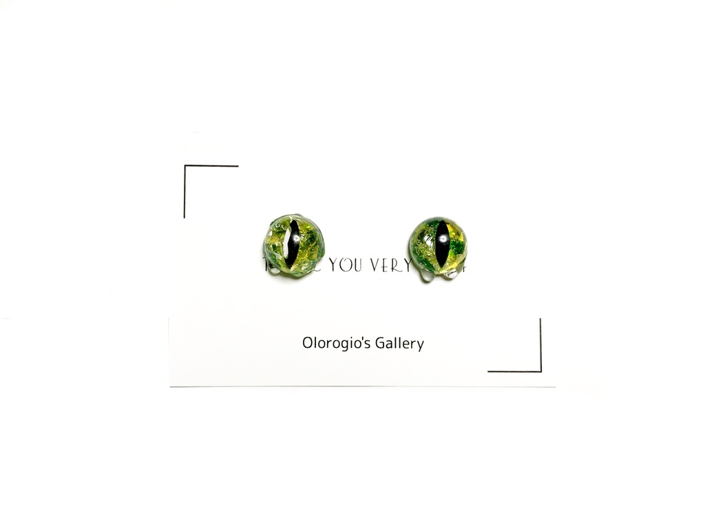 ใๅฑ็คบใ"Eye Eye Hastur" Earrings