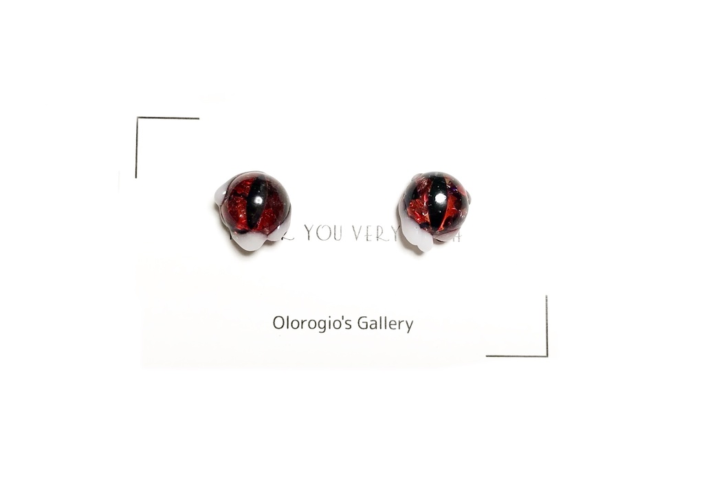 ใๅฑ็คบใ"Eye Eye Hastur" Earrings