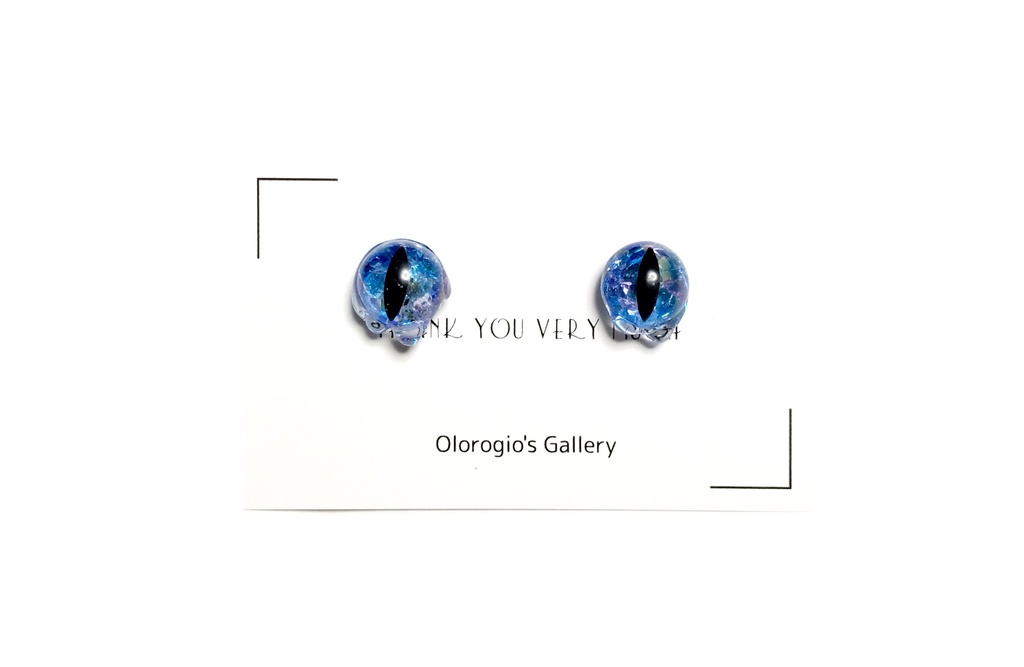 ใๅฑ็คบใ"Eye Eye Hastur" Earrings