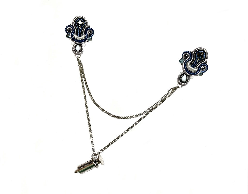 【展示】ロールシャッハ医師 襟飾