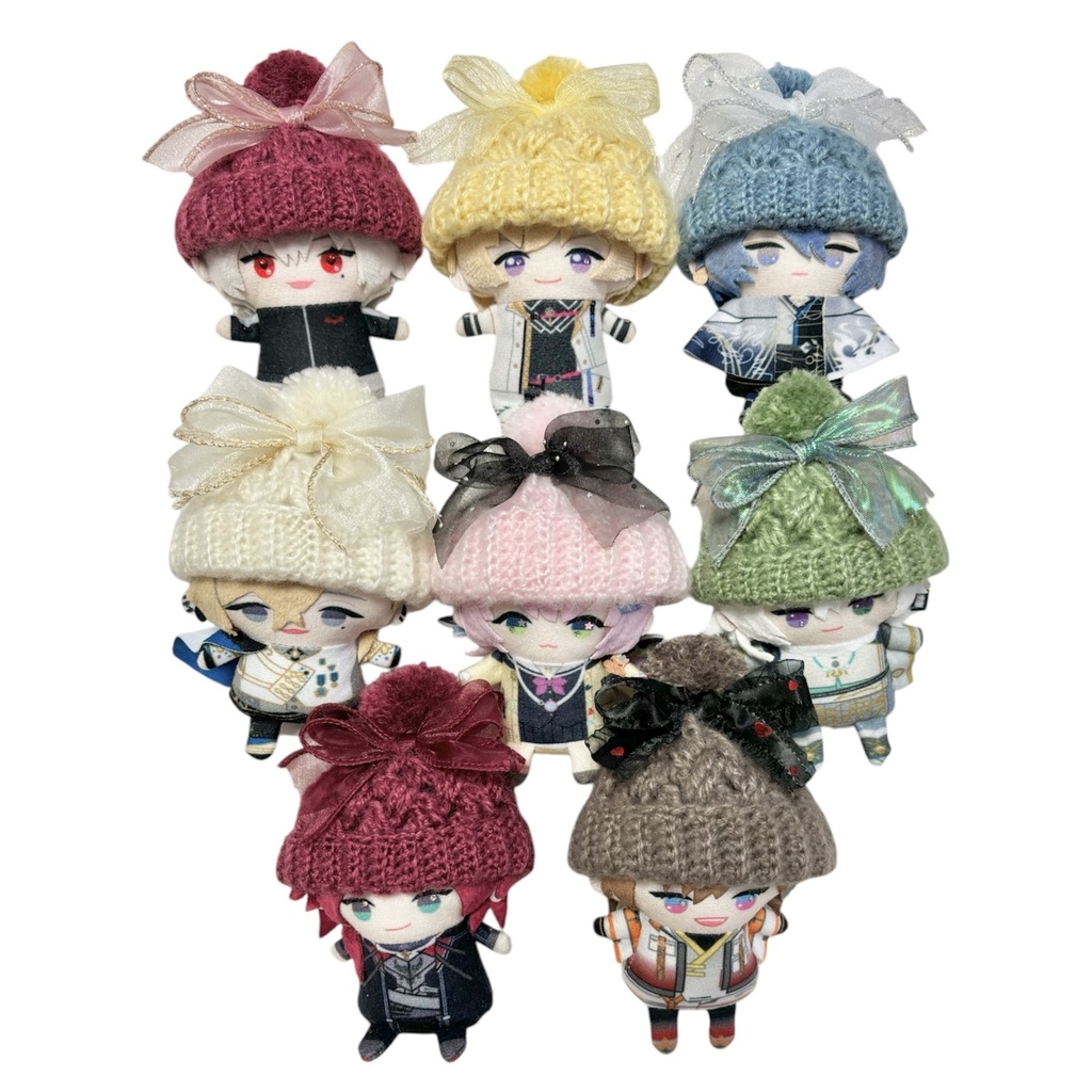 リボン付きニット帽