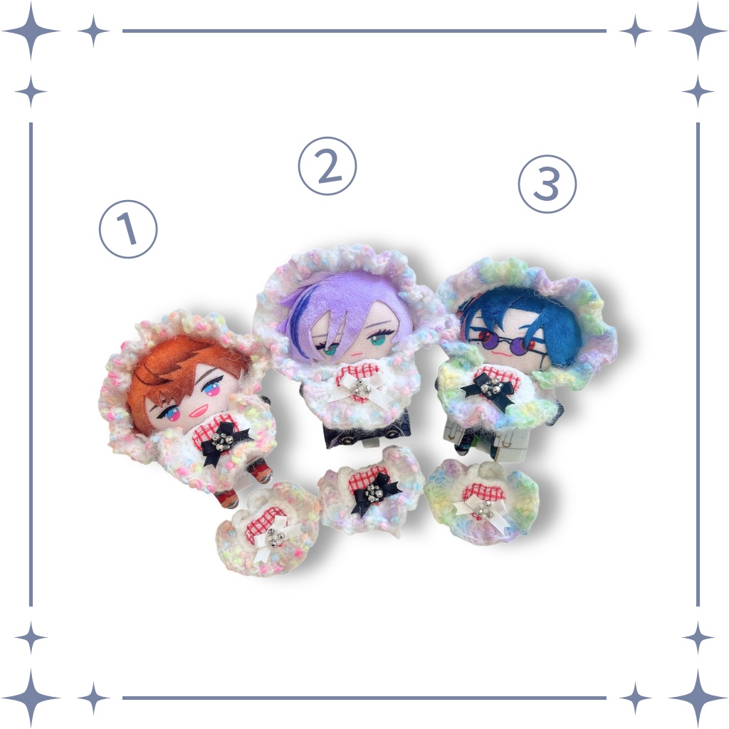 ②BABY set (ボンネット&スタイ)