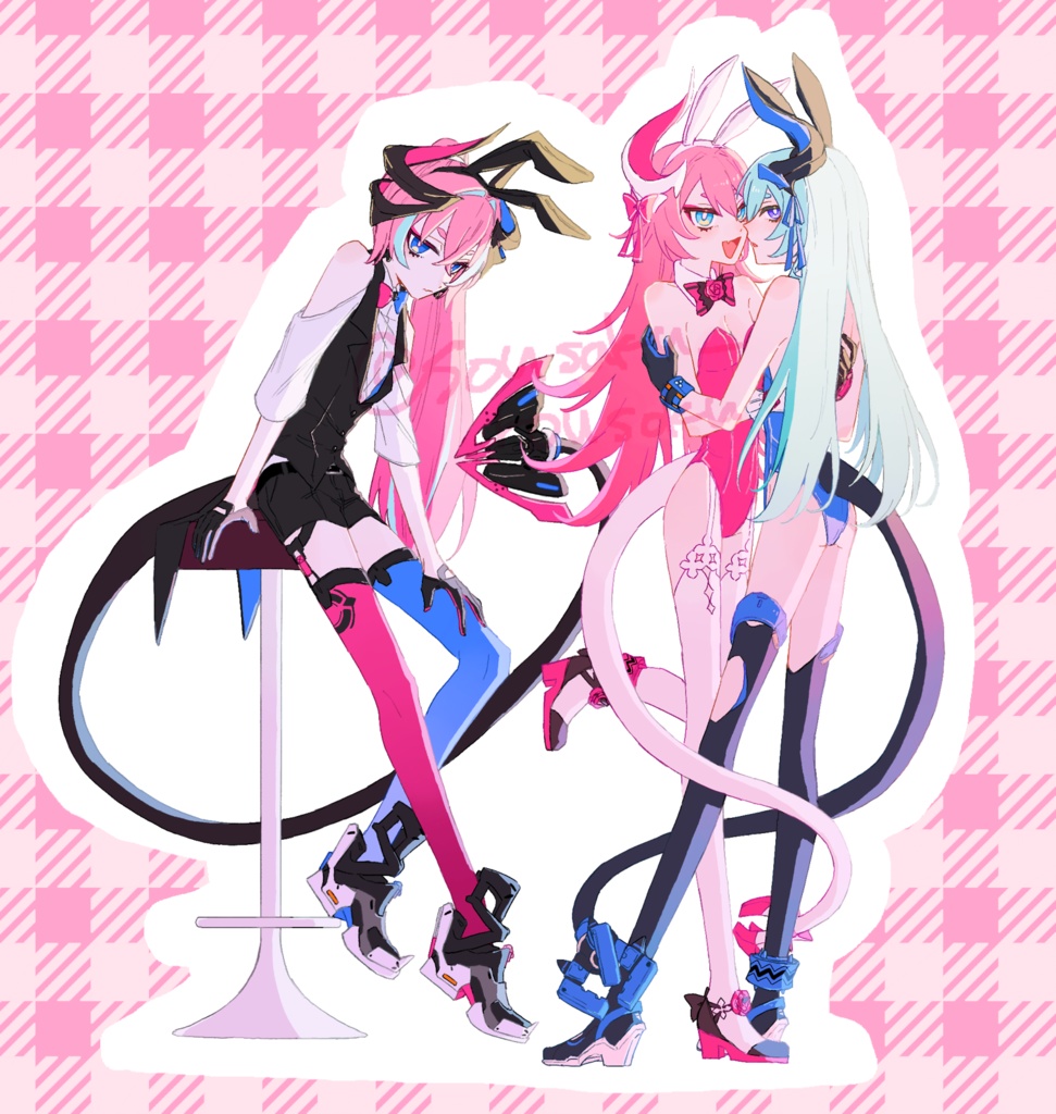 ロザリリ／デルタ　バニーアクスタ