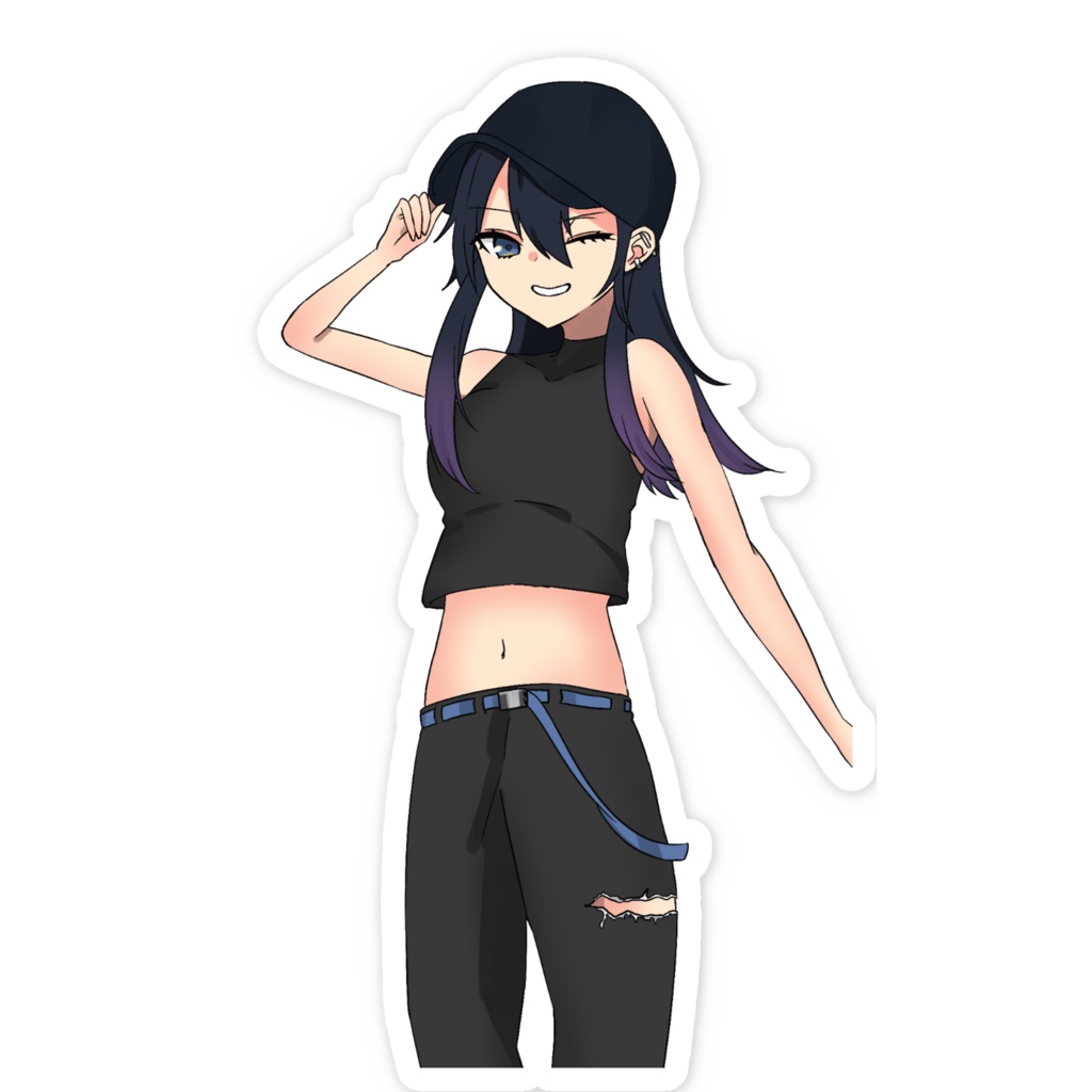 エイプリルフールステッカー