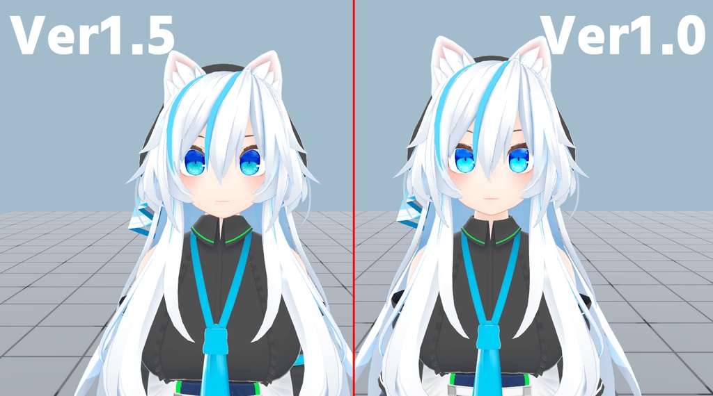 【VR向け3Dモデル】アイルロース2〈デュオ〉