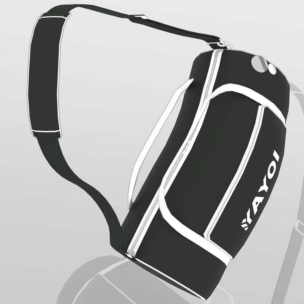 3Dアイテム『スポーツバッグ』【PB対応】