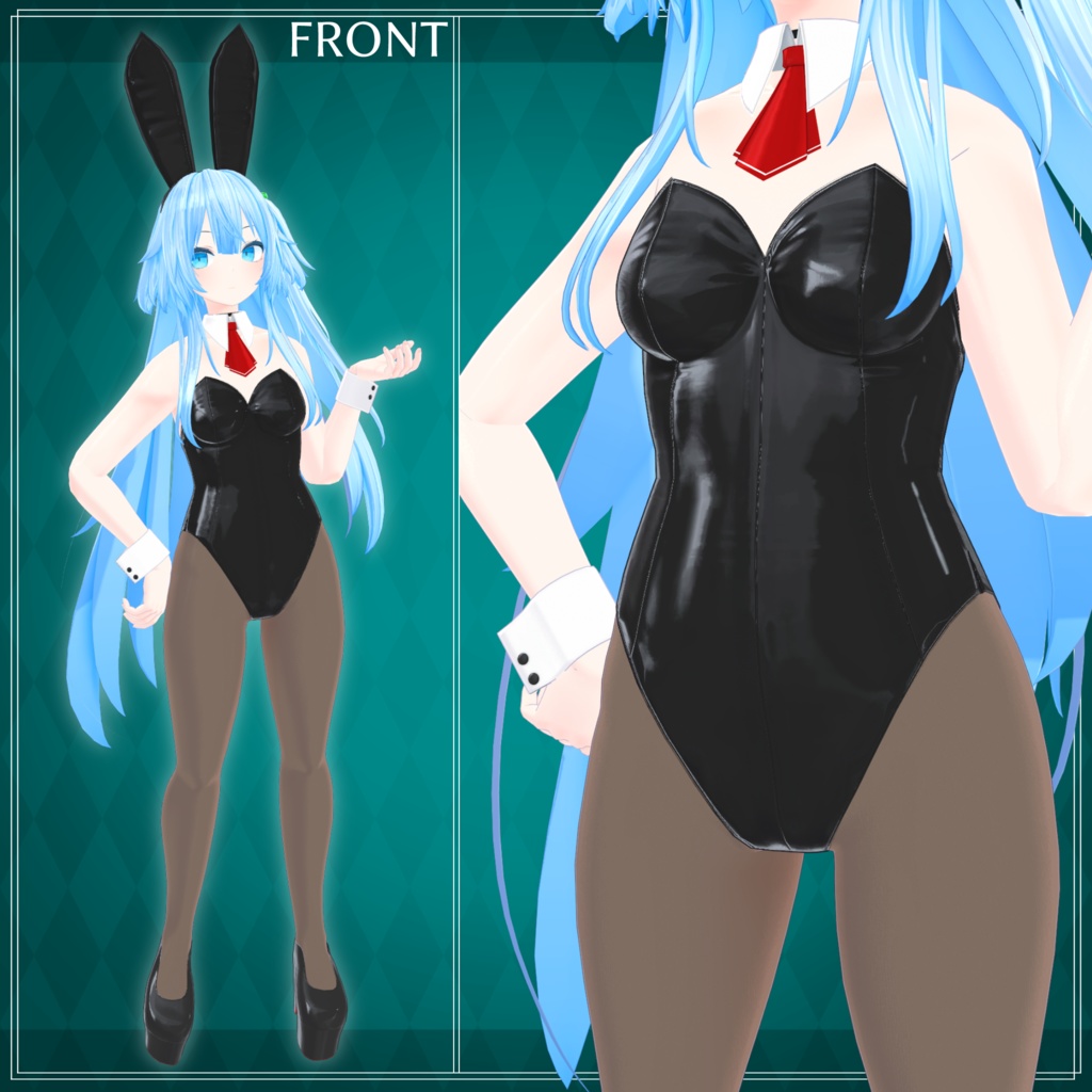 【共通素体用】バニーガール
