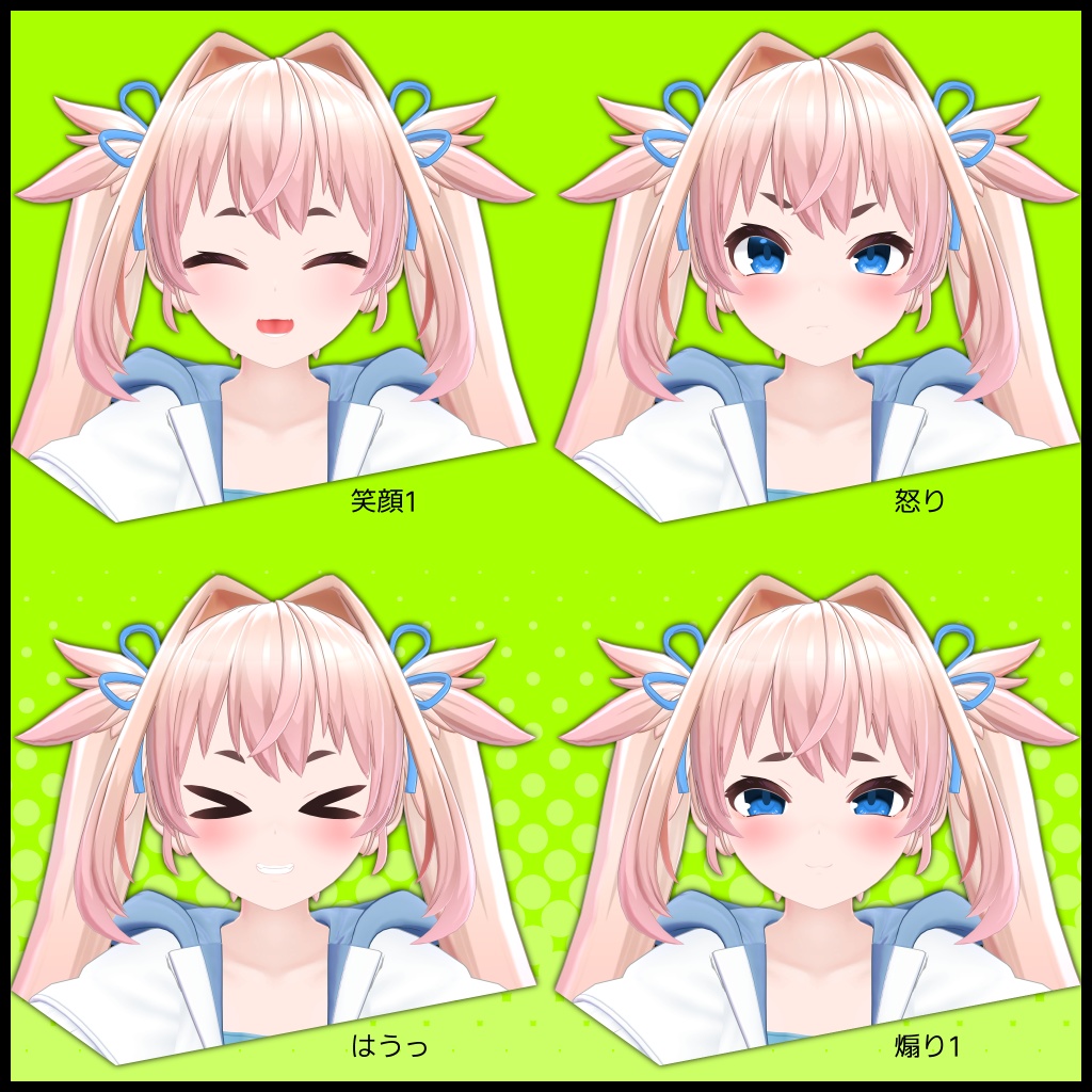 【3Dキャラクター】キャルロン【JJBody共通素体】