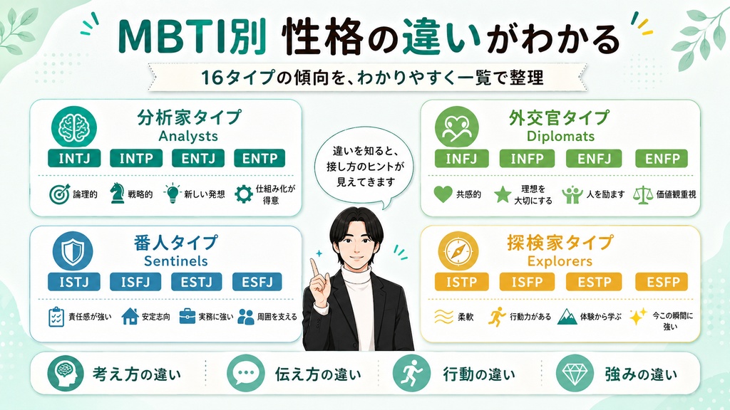 MBTIと心理学で優しくアドバイスする中野さん(AIツール)