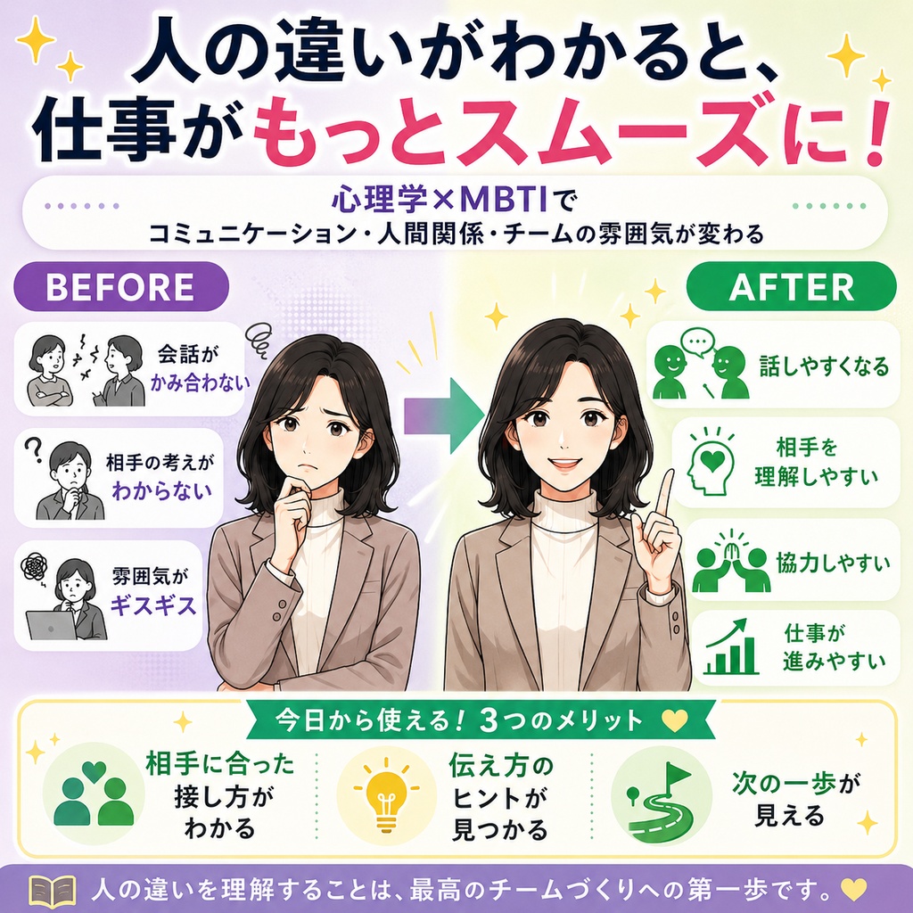 MBTIと心理学で優しくアドバイスする中野さん(AIツール)