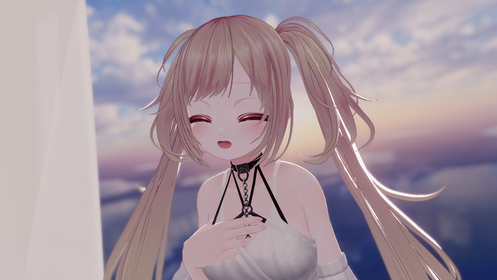 【VRoid/XWear】レイヤードツインテール