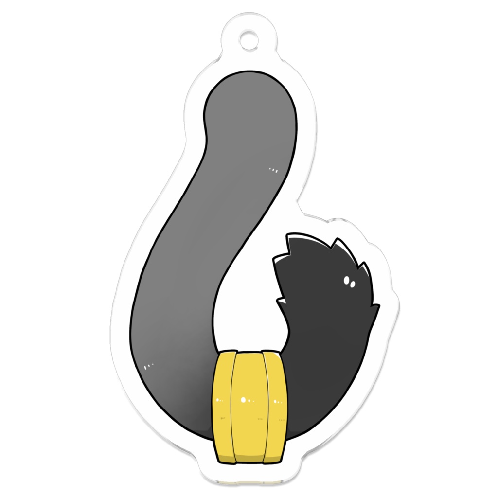 どつしっぽアクキー