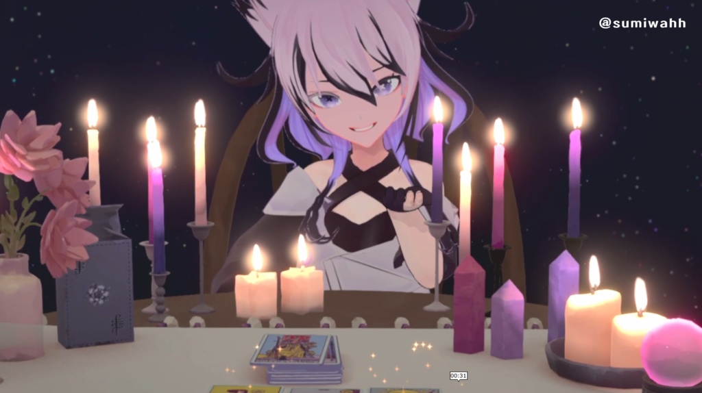 【Warudo】3D タロット ・타로・Tarot