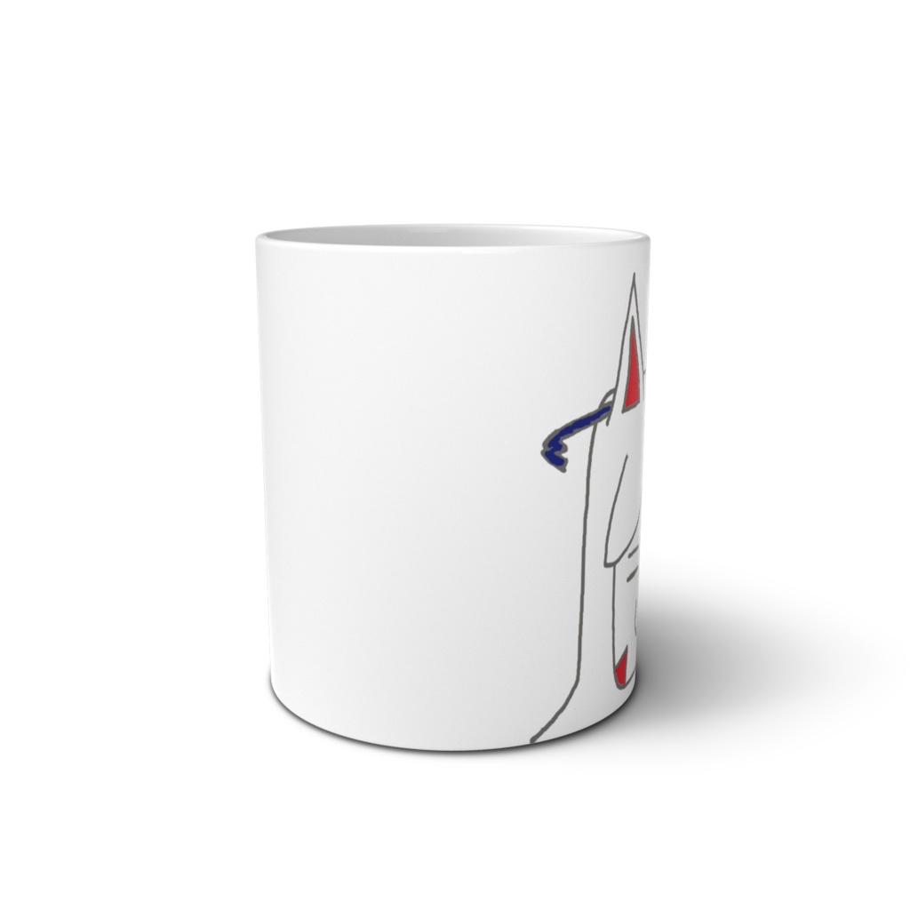 二ノ又宗旦手書き自画像マグカップ