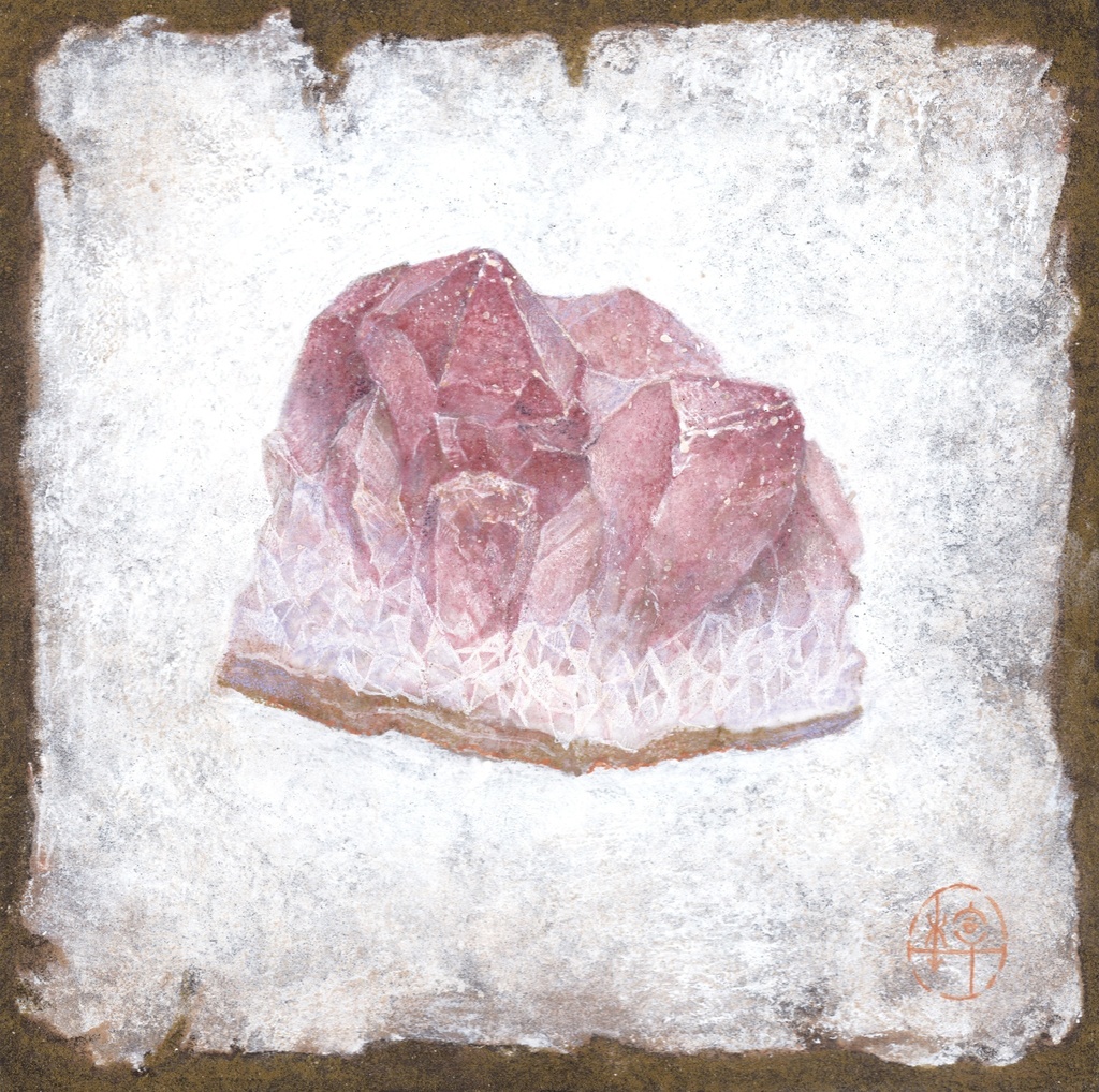 日本画作品「煌」