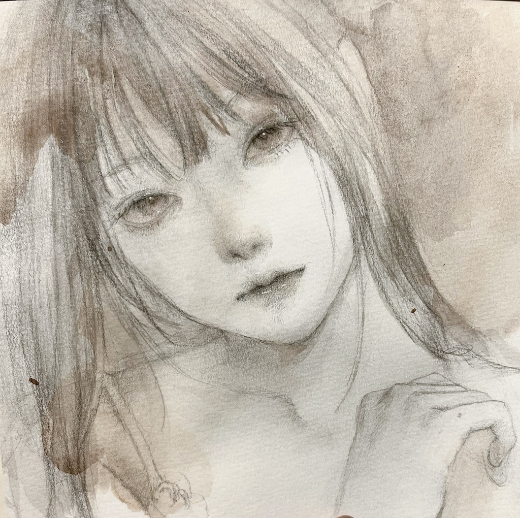 ドローイング原画「射抜く」