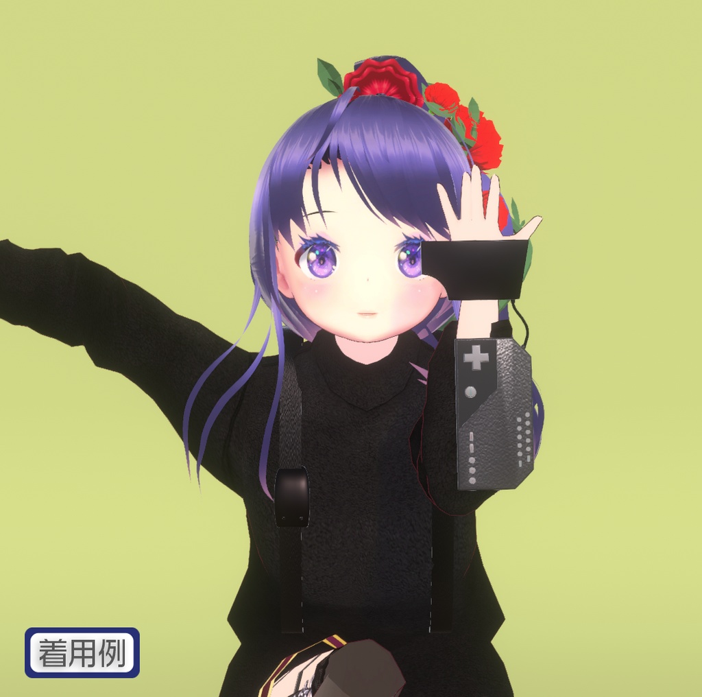 【無料・VRChat想定】グローブ型コントローラー