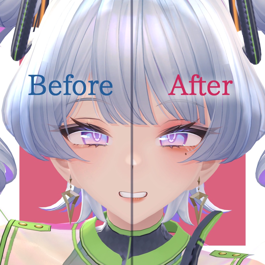【k02対応】ちょっとクセがつよいメイクテクスチャ
