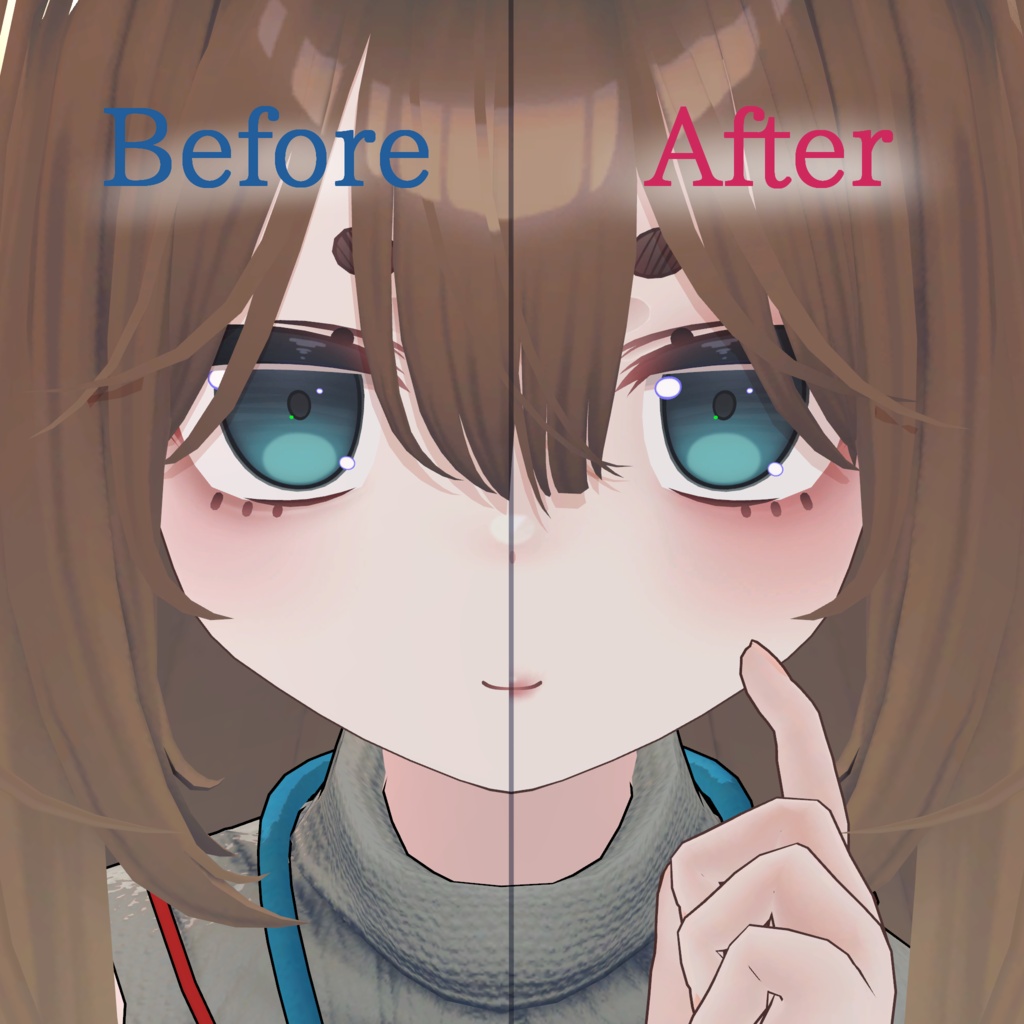 【こごみ対応】ちょっとクセがつよいメイクテクスチャ