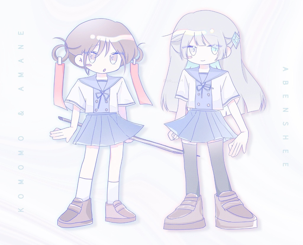 【恋桃 & 周寧】アクリルスタンド 